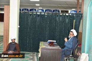 برگزاری جلسه «تبیین نقش هدایت و فرماندهی الهی ولی فقیه در ایجاد ثبات در داخل و بازدارندگی در مقابل دشمن» در سازمان مرکزی دانشگاه
 2