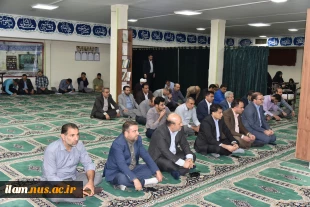 برگزاری جلسه «تبیین نقش هدایت و فرماندهی الهی ولی فقیه در ایجاد ثبات در داخل و بازدارندگی در مقابل دشمن» در سازمان مرکزی دانشگاه
 3