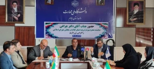 بازدید دکتر چراغی نمایند حوزه جنوب استان ایلام از دانشگاه ملی مهارت استان ایلام 2