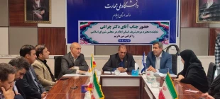 بازدید دکتر چراغی نمایند حوزه جنوب استان ایلام از دانشگاه ملی مهارت استان ایلام 6