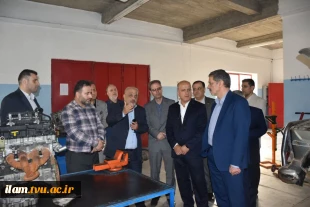 بازدید رئیس دانشگاه ملی مهارت از آموزشکده پسران رستم آباد(سید الشهدا(ع))
 2