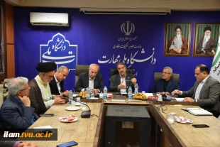 نشست رئیس دانشگاه ملی مهارت با اعضای هیئت‌علمی در آموزشکده پسران رشت (شهید چمران) _ واحد استانی گیلان 2