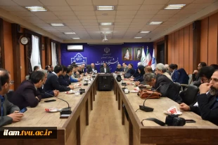 نشست رئیس دانشگاه ملی مهارت با اعضای هیئت‌علمی در آموزشکده پسران رشت (شهید چمران) _ واحد استانی گیلان 3