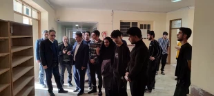 بازدید نماینده‌ دفتر بازرسی و پاسخگویی به شکایات وزارت علوم، تحقیقات و فناوری از سلف‌سرویس (غذاخوری) و خوابگاه‌ دانشجویی دانشگاه ملی مهارت استان ایلام  5