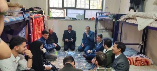 بازدید نماینده‌ دفتر بازرسی و پاسخگویی به شکایات وزارت علوم، تحقیقات و فناوری از سلف‌سرویس (غذاخوری) و خوابگاه‌ دانشجویی دانشگاه ملی مهارت استان ایلام  7