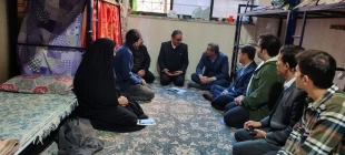 بازدید نماینده‌ دفتر بازرسی و پاسخگویی به شکایات وزارت علوم، تحقیقات و فناوری از سلف‌سرویس (غذاخوری) و خوابگاه‌ دانشجویی دانشگاه ملی مهارت استان ایلام  8