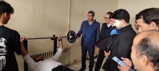 بازدید نماینده‌ دفتر بازرسی و پاسخگویی به شکایات وزارت علوم، تحقیقات و فناوری از سلف‌سرویس (غذاخوری) و خوابگاه‌ دانشجویی دانشگاه ملی مهارت استان ایلام  9