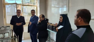 بازدید نماینده‌ دفتر بازرسی و پاسخگویی به شکایات وزارت علوم، تحقیقات و فناوری از سلف‌سرویس (غذاخوری) و خوابگاه‌ دانشجویی دانشگاه ملی مهارت استان ایلام  19