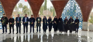 به مناسبت چهل‌ و هفتمین سالگرد پیروزی شکوهمند انقلاب اسلامی؛
برگزاری آیین غبارروبی و عطرافشانی مزار شهدای گمنام  6
