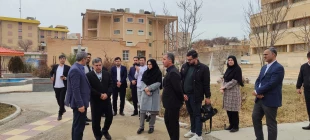 بازدید نماینده محترم مجلس شورای اسلامی از طرح ملی احداث آموزشکده دختران ایلام 5