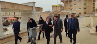 بازدید نماینده محترم مجلس شورای اسلامی از طرح ملی احداث آموزشکده دختران ایلام 13