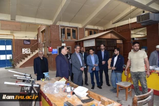 بازدید رئیس دانشگاه ملی مهارت از فعالیت‌های گروه جهادی دانشکده انقلاب اسلامی
 3