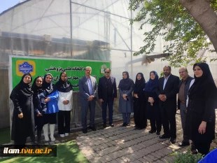 حضور ریاست دانشگاه ملی مهارت در دانشکده دختران دکتر شریعتی تهران و بازدید از گلخانه دانشکده
 2