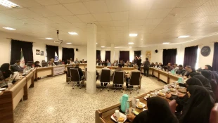 نشست اعضای هیئت علمی، کارکنان و بازنشستگان واحد استانی خراسان شمالی با رئیس دانشگاه ملی مهارت 3