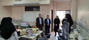 بازدید آقای ناظریان، مدیرکل امور بین‌الملل، از آموزشکده‌های استان ایلام   8