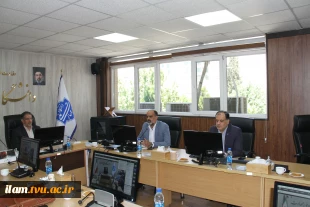 برگزاری نشست وبیناری هم‌اندیشی هیئت رئیسه دانشگاه با اعضای هیئت علمی 3