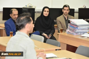 بازدید رئیس دانشگاه ملی مهارت از محل برگزاری آزمون‌های مصاحبه علمی و عملی متقاضیان جذب هیئت علمی
 8