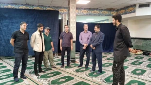 بازدید میدانی دکتر زمانی از روند آماده‌سازی مراکز جهت میزبانی از زائران مراسم وداع و تشییع رهبر شهید
 6
