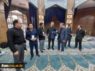 دانشگاه ملی مهارت مهیای میزبانی از سوگواران دانشگاهی استان زنجان مراسم وداع با قائد شهید اعظم 3