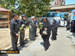 دانشگاه ملی مهارت مهیای میزبانی از سوگواران دانشگاهی استان زنجان مراسم وداع با قائد شهید اعظم 4