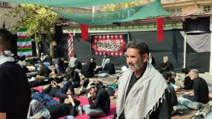 برپایی موکب خدمت‌رسانی دانشگاهیان دانشگاه ملی مهارت در مسیر وداع با رهبر شهید
 3