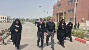 میزبانی دانشگاه ملی مهارت از زائران مراسم بدرقه آقای شهید ایران در واحد استانی قم
 2