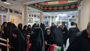 میزبانی دانشگاه ملی مهارت از زائران مراسم بدرقه آقای شهید ایران در واحد استانی قم
 6