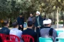 آیین بدرقه کاروان‌های دانشجویی دانشگاه ملی مهارت استان تهران به مقصد پیاده‌روی اربعین حسینی با حضور مسئولان دانشگاه