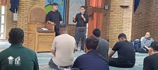 آیین بدرقه کاروان‌های دانشجویی دانشگاه ملی مهارت استان تهران به مقصد پیاده‌روی اربعین حسینی با حضور مسئولان دانشگاه
 5