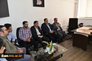حضور رئیس دانشگاه ملی مهارت در اداره پشتیبانی و دیدار با کارکنان
 4
