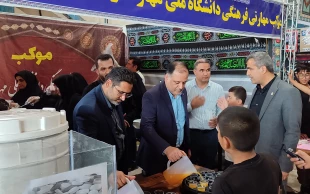 بازدید معاون فرهنگی و دانشجویی و مدیرکل حوزه ریاست و روابط عمومی دانشگاه ملی مهارت از موکب اربعین و آموزشکده‌های پسران و دختران ایلام
 2