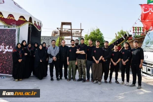 بازدید معاون فرهنگی و دانشجویی و مدیرکل حوزه ریاست و روابط عمومی از موکب ابناء الحسین واقع در عمود ۷۰۷ علی ابن موسی‌الرضا(ع)
 2