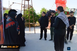 بازدید معاون فرهنگی و دانشجویی و مدیرکل حوزه ریاست و روابط عمومی از موکب ابناء الحسین واقع در عمود ۷۰۷ علی ابن موسی‌الرضا(ع)
 3