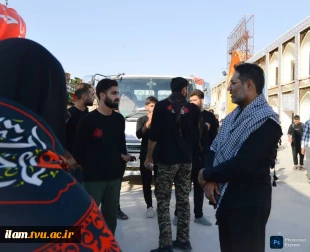 بازدید معاون فرهنگی و دانشجویی و مدیرکل حوزه ریاست و روابط عمومی از موکب ابناء الحسین واقع در عمود ۷۰۷ علی ابن موسی‌الرضا(ع)
 4
