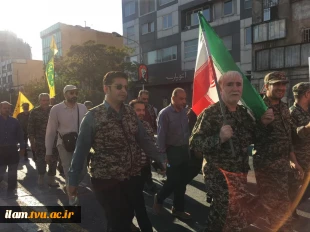 حضور پرشور دانشگاهیان دانشگاه ملی مهارت در رزمایش ۳۱۳ هزار نفری جان فدایان تهران
 7
